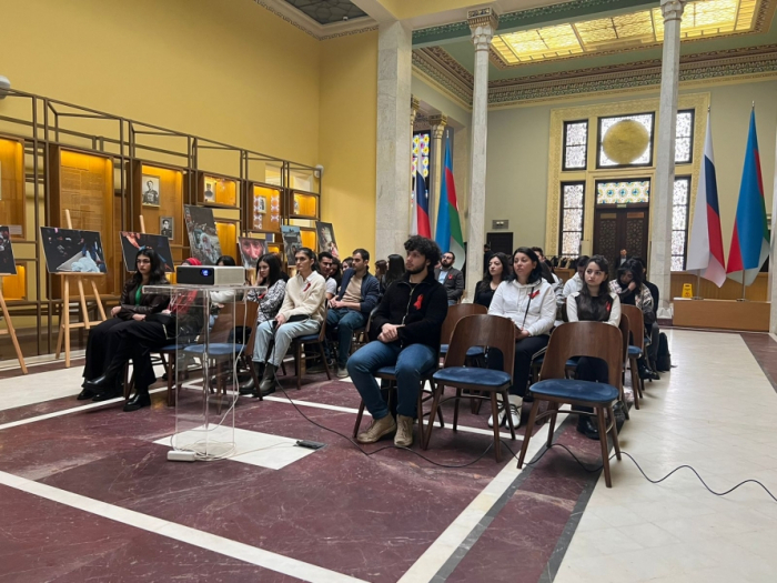 Vilnüsdə“Xocalıya ədalət” adlı fotosərgi təqdim olunub Vilnüsdə“Xocalıya ədalət” adlı fotosərgi təqdim olunub