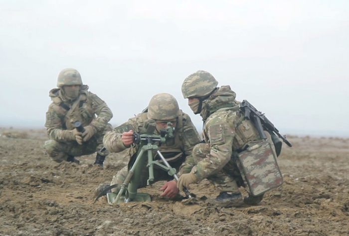  Combat training sessions held for Azerbaijani army’s mortar units -  VIDEO  