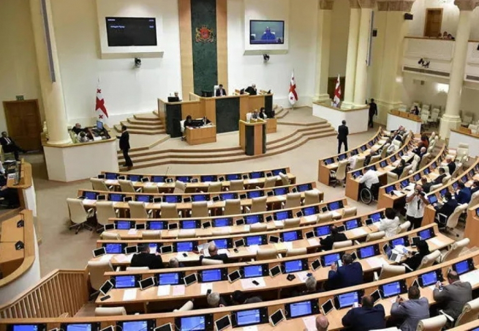  Gürcüstanda qalmaqallı qanun parlamentdən geri götürüldü 