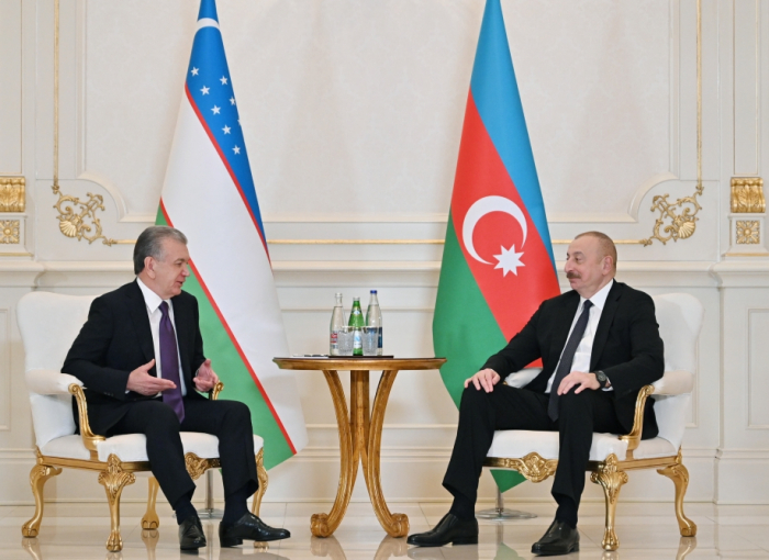  Le président Ilham Aliyev rencontre son homologue ouzbek Chavkat Mirzioïev -  PHOTOS  