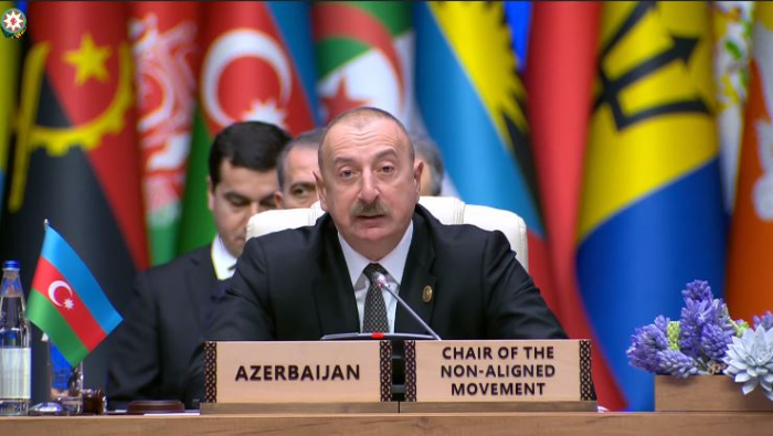     Präsident Ilham Aliyev:   Wir fordern Frankreich auf, sich für seine koloniale Vergangenheit und seine Völkermorde zu entschuldigen  
