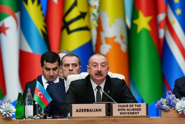     Ilham Aliyev:   Die befreiten Gebiete Aserbaidschans wurden zu einem Beispiel für Urbizid, Kulturmord und Ökozid  