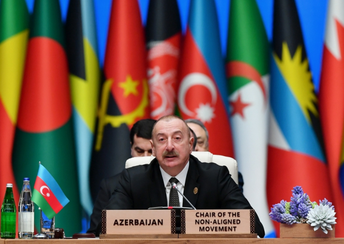  Azerbaijani President: Now world is witnessing most serious East-West confrontation since the end of the Cold War 