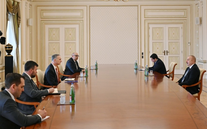   Präsident Ilham Aliyev empfing den Chefberater des US-Außenministeriums  