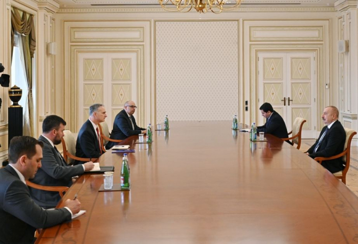  President Ilham Aliyev receives US Senior Advisor for Caucasus Negotiations 