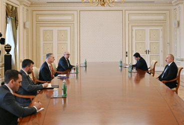  El Presidente Ilham Aliyev recibió al Asesor Principal del Departamento de Estado de EE.UU -ACTUALIZADO 