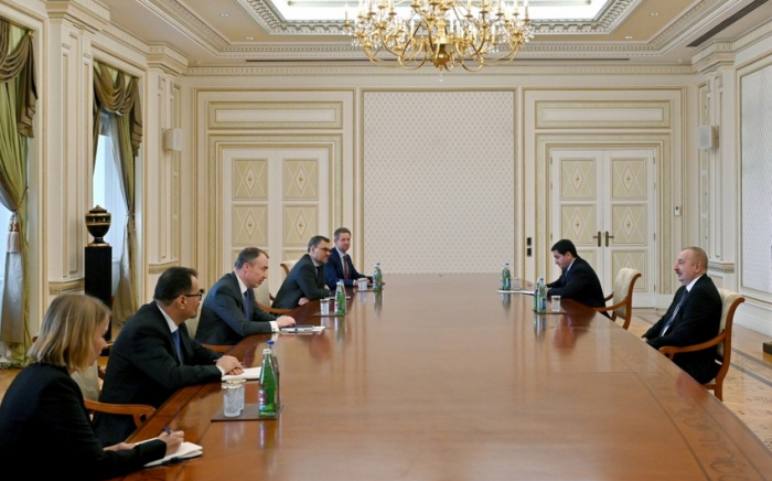   Ilham Aliyev empfing den EU-Sonderbeauftragten für den Südkaukasus  