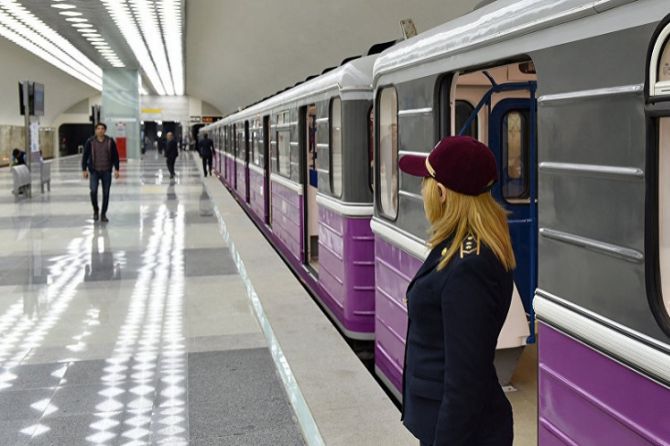 Bakı metrosunun 8 Mart qrafiki Bakı metrosunun 8 Mart qrafiki