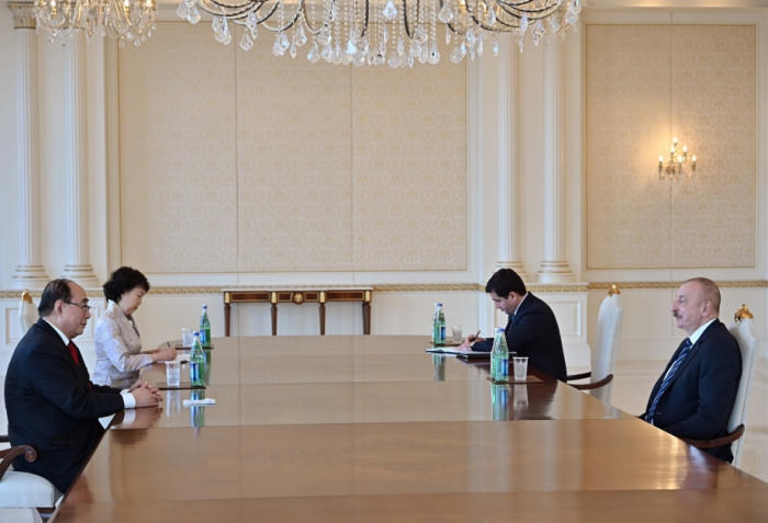     Präsident Ilham Aliyev:   Die Zusammenarbeit mit China ist eine der Hauptprioritäten der Außenpolitik Aserbaidschans  