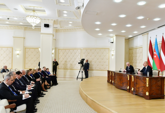   Latvia plays important role in EU-Azerbaijan cooperation - Ilham Aliyev  