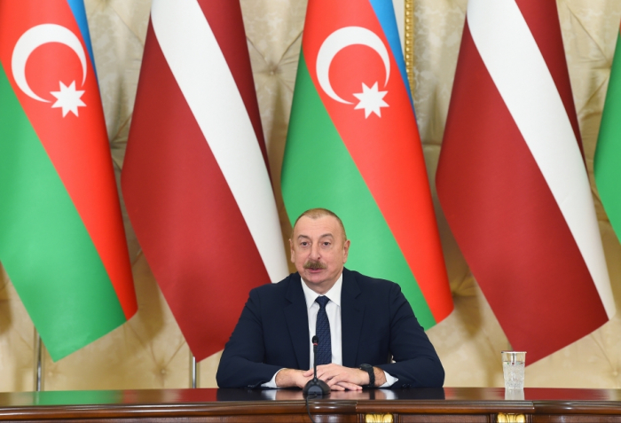   Ilham Aliyev : La Lettonie et l’Azerbaïdjan sont des partenaires stratégiques  