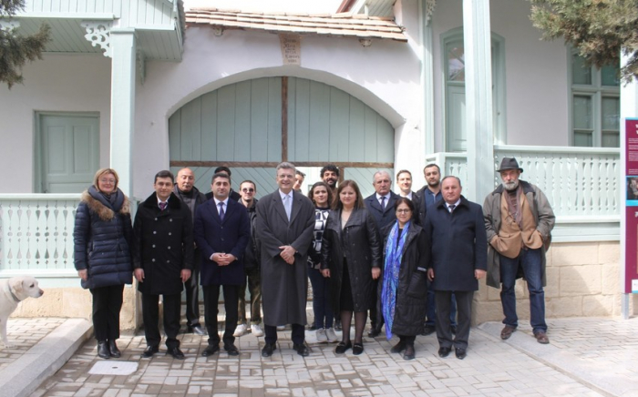  Deutscher Botschafter in Aserbaidschan besucht Goygol - FOTOS