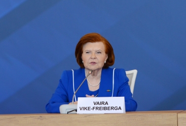 Vaira Vike-Freiberga: Persuasive power and importance of Baku Forum is growing every year