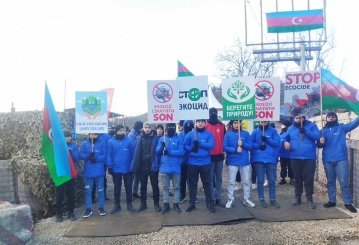 93e jour : Des éco-activistes azerbaïdjanais poursuivent leur manifestation pacifique