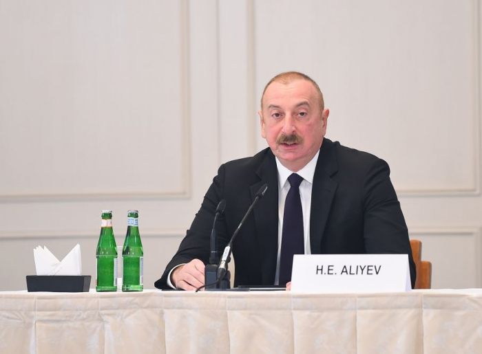  We already have pretty diversified geography of our gas supply - Ilham Aliyev 