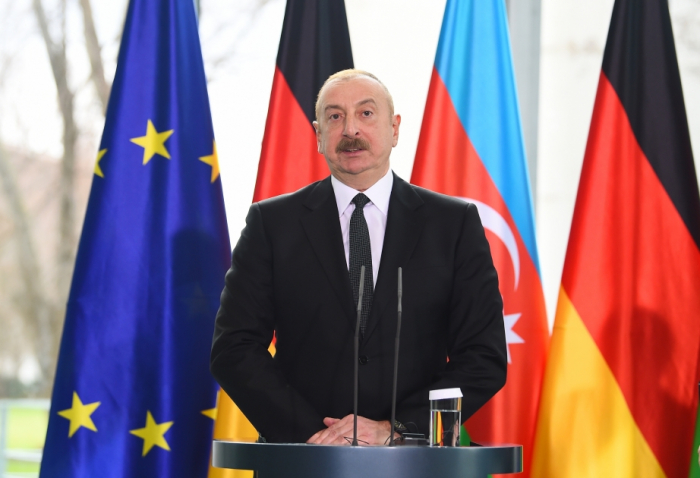   Relations between Germany and Azerbaijan are at a very high level - President  