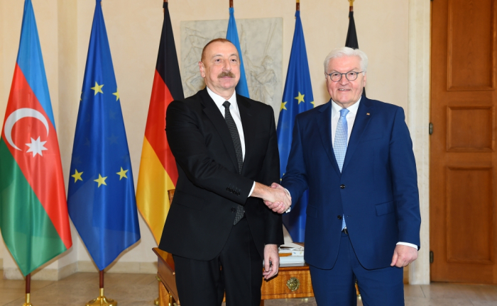  Steinmeier: Germany supports territorial integrity and sovereignty of Azerbaijan 