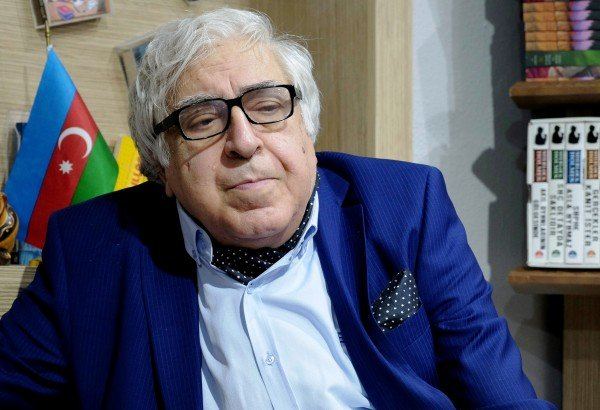 Azerbaijan awards famous writer with 1st degree "Emek" Order