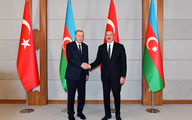   Ərdoğan Azərbaycan Prezidentini qarşıladı   