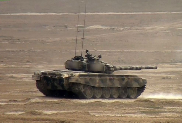  Azerbaijani army improving combat training of tank units -  VIDEO   