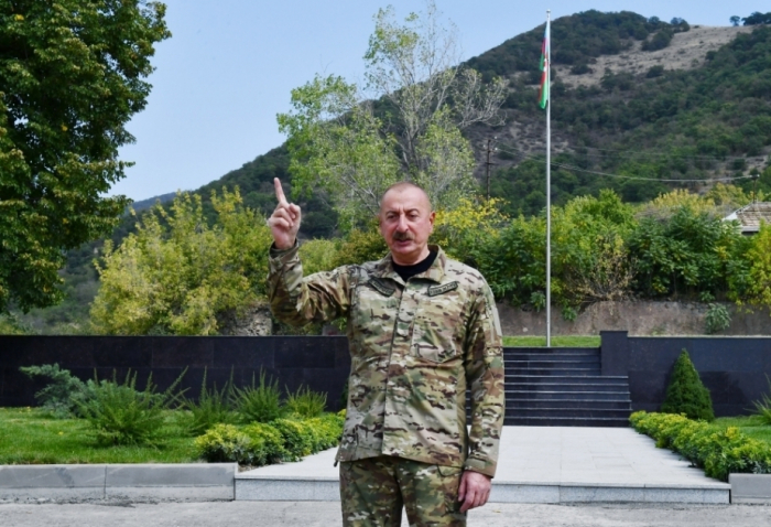     Aserbaidschanischer Präsident:   Niemand kann mit uns in der Sprache der Ultimaten sprechen  