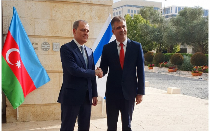   Beginn des Treffens der Außenminister Aserbaidschans und Israels  