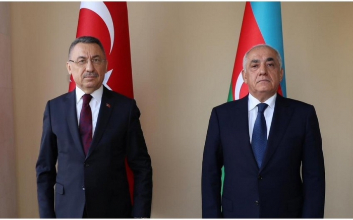   Azerbaijani PM, Turkish vice president hold phone talk  