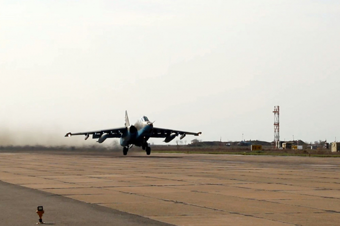  Azerbaijan Air Force aircraft carry out training flights -  VIDEO  