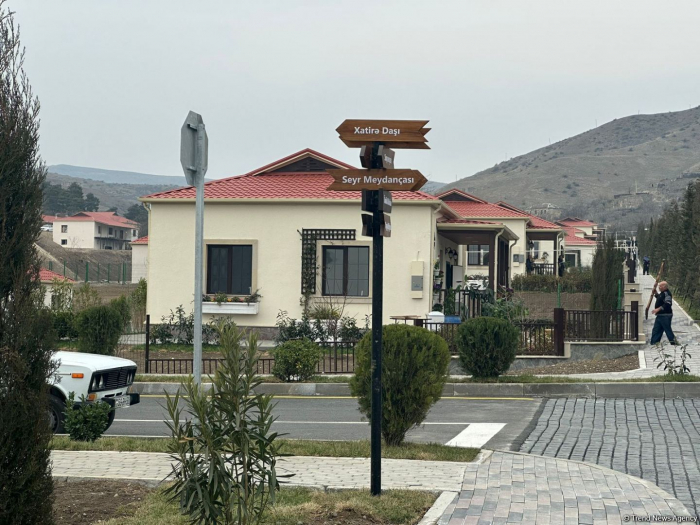   Einwohner des Dorfes Talisch in Aserbaidschan mit Arbeitsplätzen versorgt  