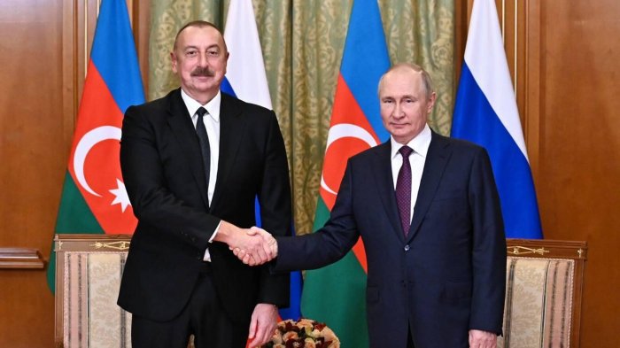    İlham Əliyev Putinlə üçtərəfli razılaşmaları müzakirə edib   