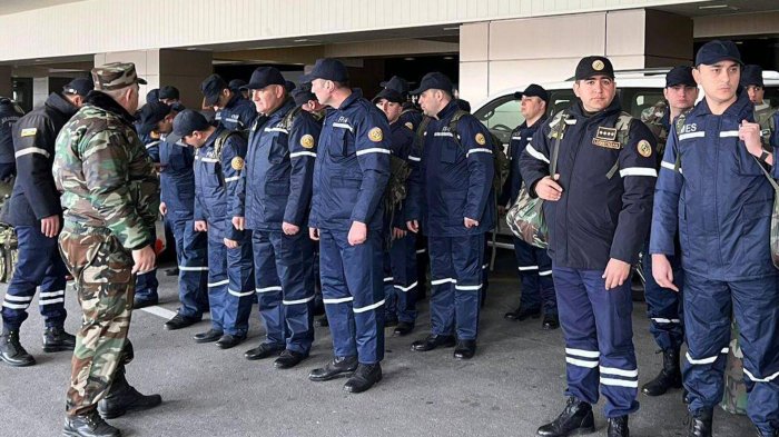 Türkiyədəki Azərbaycan xilasedicilərinin son qrupu Vətənə qayıdıb