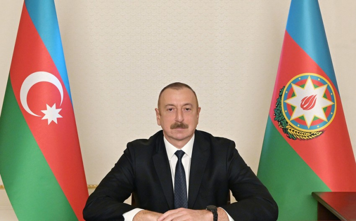   Le président Ilham Aliyev partage une publication à l