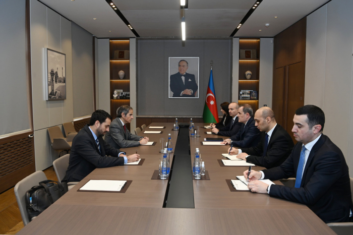 Ceyhun Bayramov Qrossi ilə "Metsamor" AES-i müzakirə edib Ceyhun Bayramov Qrossi ilə "Metsamor" AES-i müzakirə edib
