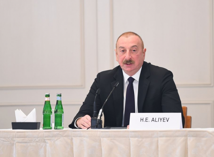   Ya tenemos una geografía bastante diversificada de nuestro suministro de gas, dice Ilham Aliyev  