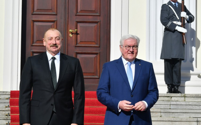   In Berlin hat das Treffen der Präsidenten Aserbaidschans und Deutschlands begonnen  