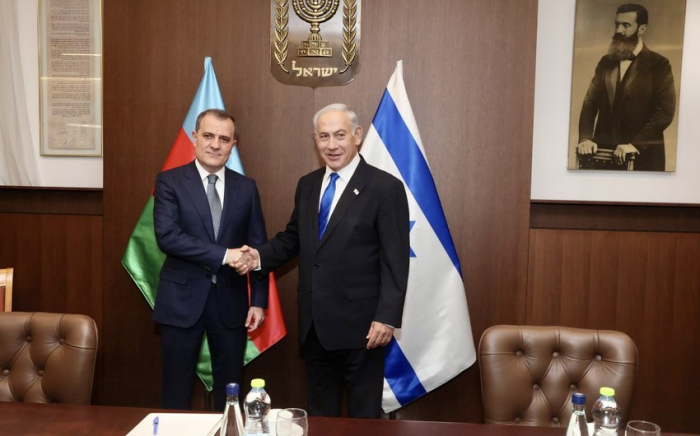  Jeyhun Bayramov traf sich mit dem Ministerpräsidenten Israels 