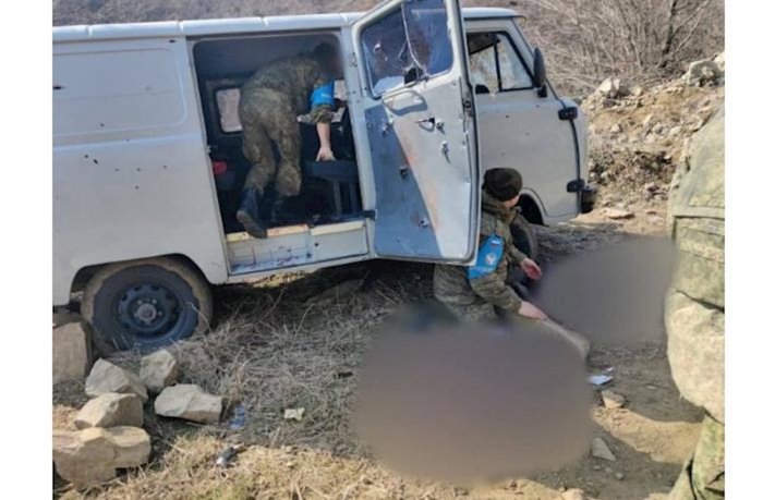     Sülhməramlılar təxribatçılara yardım edir:    Atışmanın baş verdiyi yerdən    FOTOLAR      
