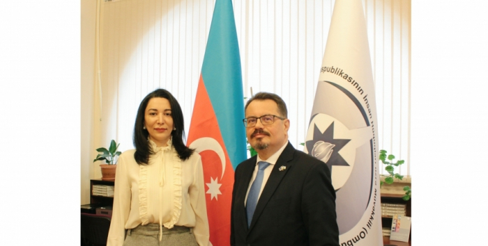   Azerbaijani Ombudsperson meets with head of EU Delegation  