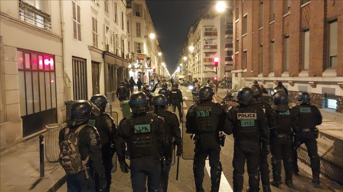 Onze policiers et gendarmes blessés suite à la manifestation sauvage à Paris