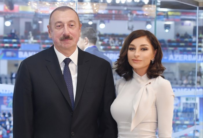    İlham Əliyev və xanımı türkiyəli atletləri təbrik etdi      
