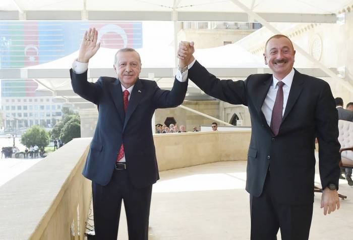    İlham Əliyev Rəcəb Tayyib Ərdoğana təşəkkür edib   