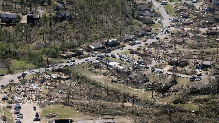  New pictures show havoc caused by tornadoes in the US -  NO COMMENT  