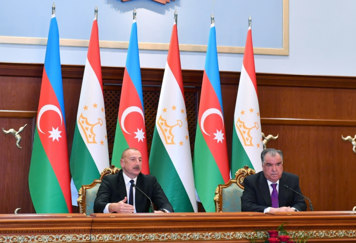   Aujourd’hui, le Tadjikistan et l’Azerbaïdjan sont deux États stables, dit le président Aliyev  