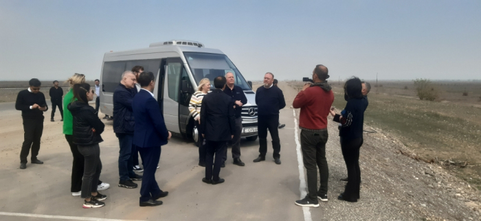   Delegation of UK Parliament embarks on Aghdam district trip  