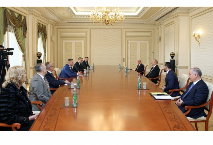   Prezident Bosniya və Herseqovinanın təhlükəsizlik nazirini qəbul edib     
