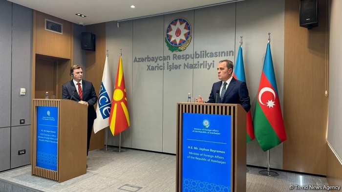   Azerbaijani FM, OSCE chairman hold press conference -   LIVE     