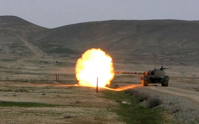  Azerbaijani army increases combat training of tank units -  VIDEO  