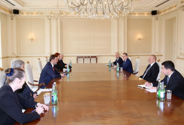     Präsident Ilham Aliyev:   Aserbaidschan betrachtet die Zusammenarbeit mit der OSZE aus praktischer Sicht  