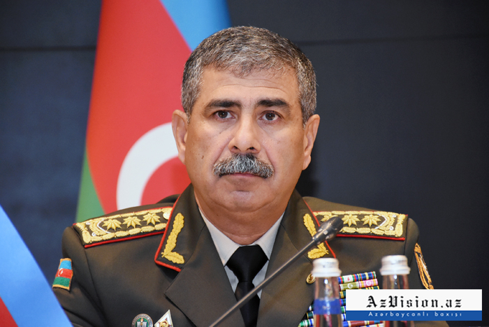 Azerbaijani defense minister leaves for Kazakhstan 