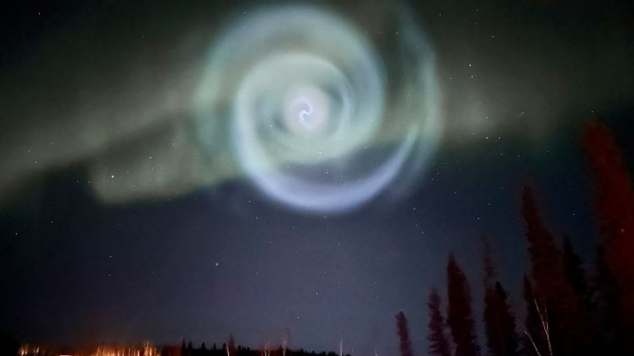   Sonderbares Himmelsphänomen über Alaska gesichtet  